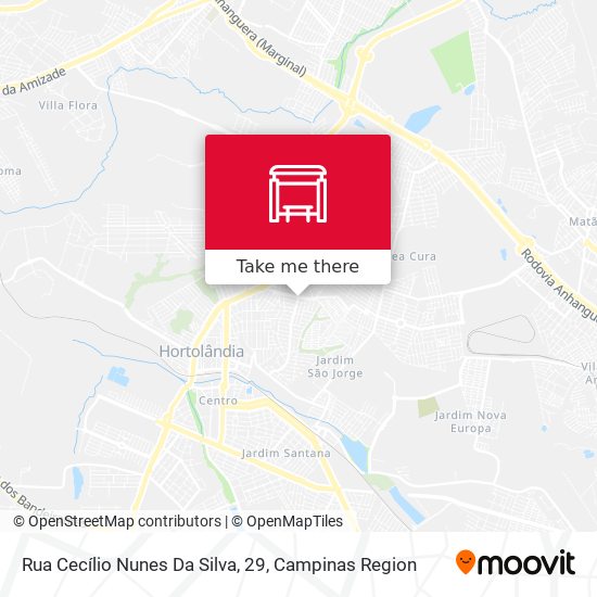 Rua Cecílio Nunes Da Silva, 29 map