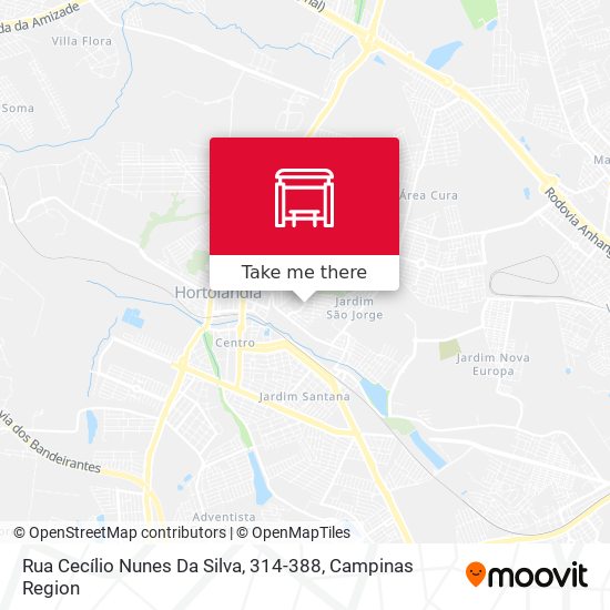 Rua Cecílio Nunes Da Silva, 314-388 map