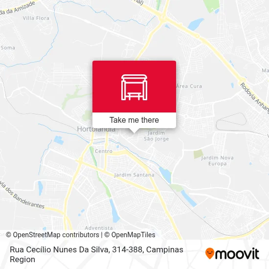 Rua Cecílio Nunes Da Silva, 314-388 map