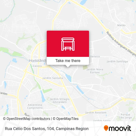 Rua Célio Dos Santos, 104 map