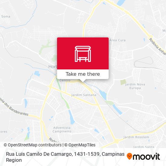 Rua Luís Camilo De Camargo, 1431-1539 map