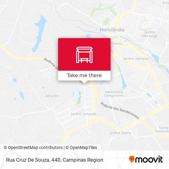 Rua Cruz De Souza, 440 map