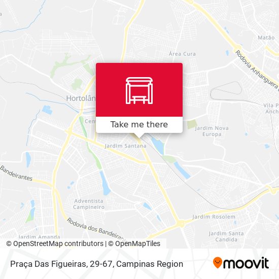 Mapa Praça Das Figueiras, 29-67