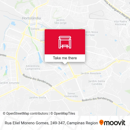 Rua Eliel Moreno Gomes, 249-347 map