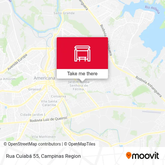 Rua Cuiabá 55 map