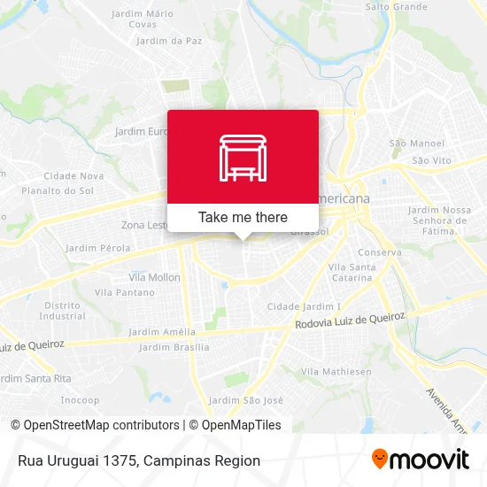 Rua Uruguai 1375 map