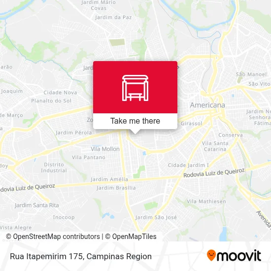 Rua Itapemirim 175 map