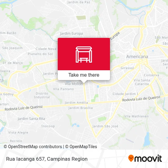 Rua Iacanga 657 map
