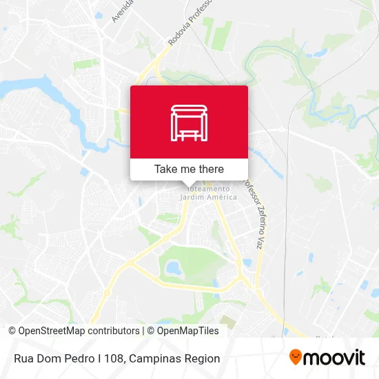 Rua Dom Pedro I 108 map