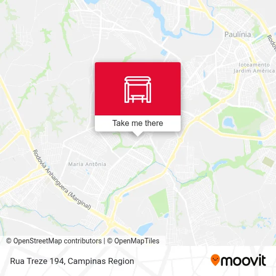 Rua Treze 194 map
