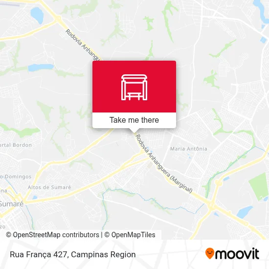 Rua França 427 map