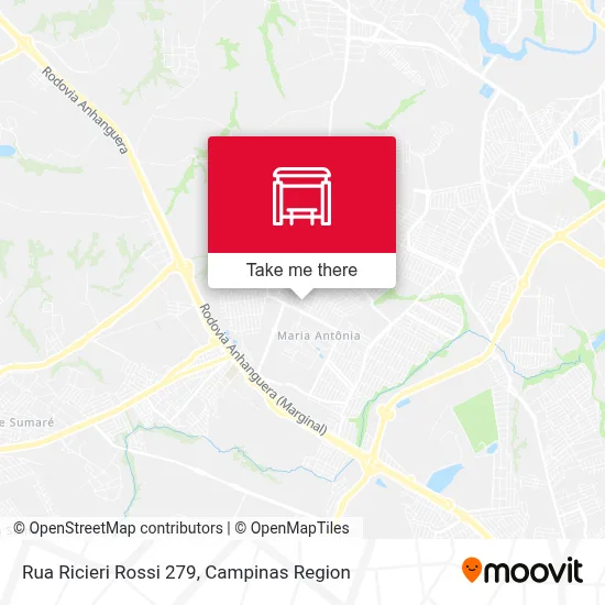 Rua Ricieri Rossi 279 map