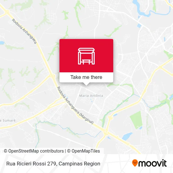 Rua Ricieri Rossi 279 map