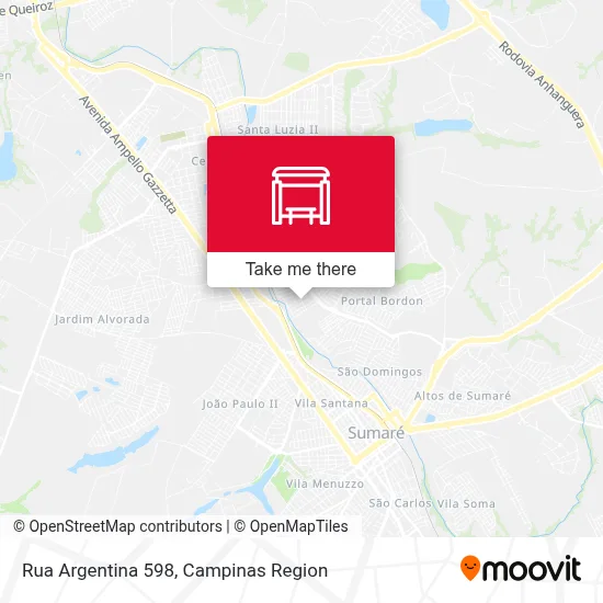 Rua Argentina 598 map