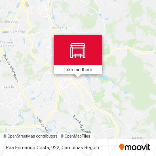 Rua Fernando Costa, 922 map