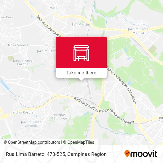 Rua Lima Barreto, 473-525 map