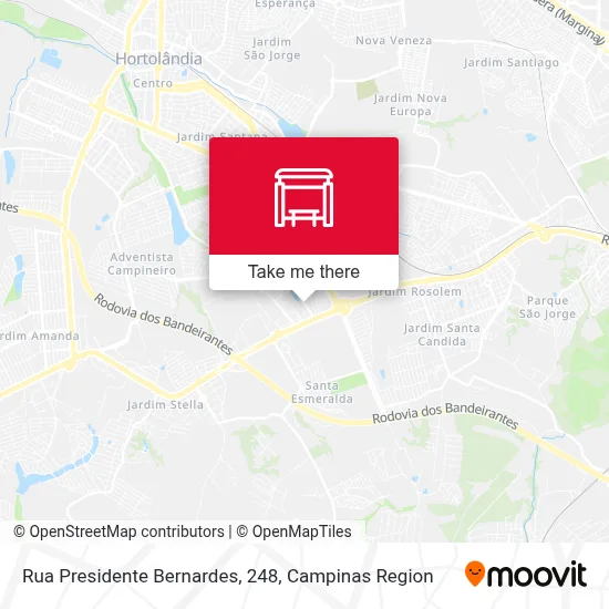 Rua Presidente Bernardes, 248 map