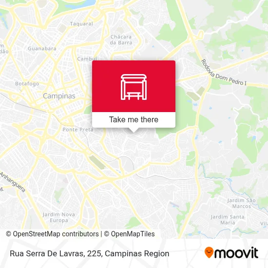 Rua Serra De Lavras, 225 map