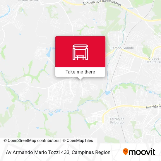 Av Armando Mario Tozzi 433 map