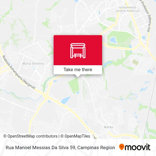 Rua Manoel Messias Da Silva 59 map