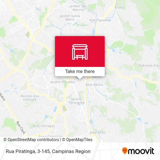 Rua Piratinga, 3-145 map