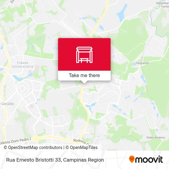 Rua Ernesto Bristotti 33 map