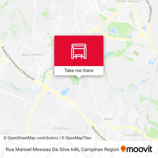 Rua Manoel Messias Da Silva 646 map