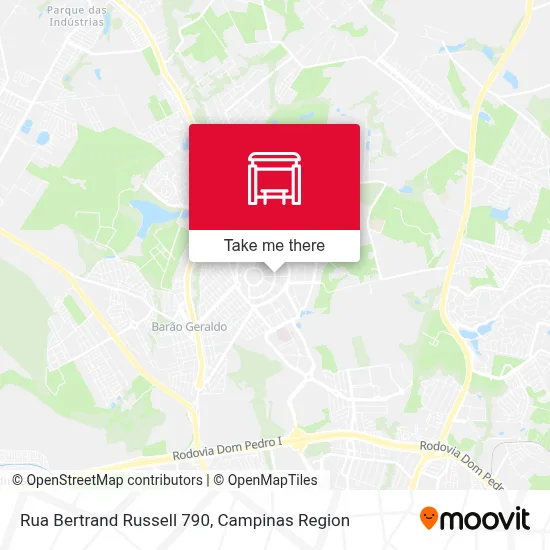 Rua Bertrand Russell 790 map