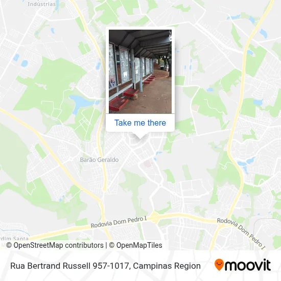 Rua Bertrand Russell 957-1017 map