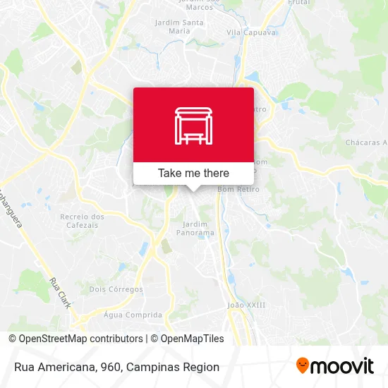Rua Americana, 960 map
