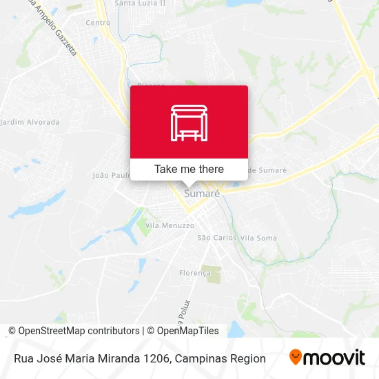 Rua José Maria Miranda 1206 map