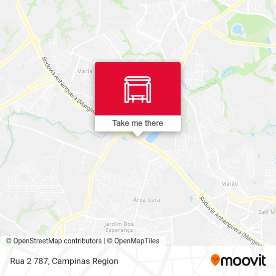 Rua 2 787 map