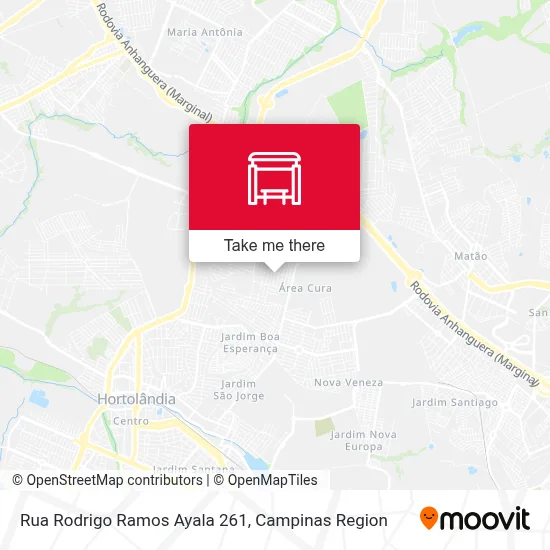 Rua Rodrigo Ramos Ayala 261 map