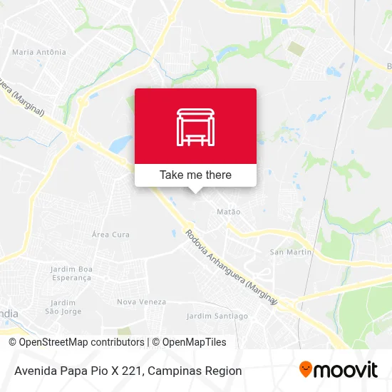 Avenida Papa Pio X 221 map