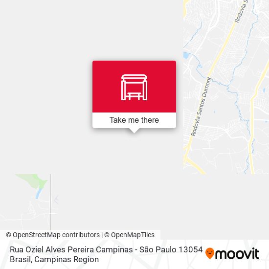 Rua Oziel Alves Pereira Campinas - São Paulo 13054 Brasil map