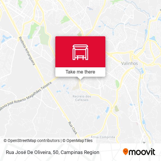 Rua José De Oliveira, 50 map