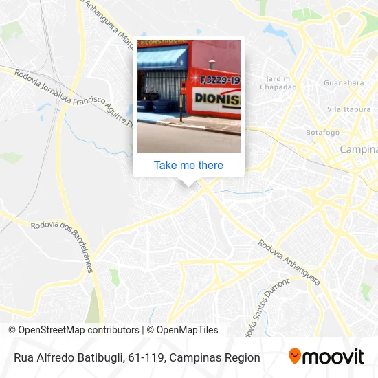 Rua Alfredo Batibugli, 61-119 map