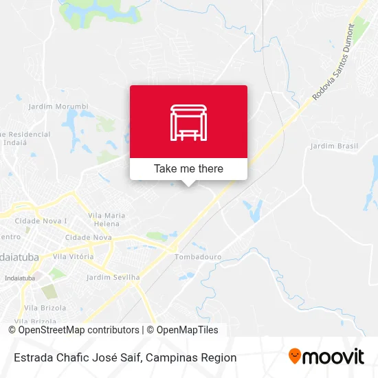 Estrada Chafic José Saif map