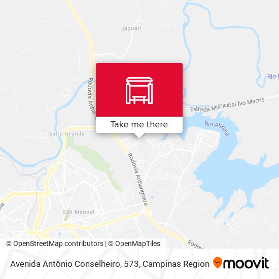 Avenida Antônio Conselheiro, 573 map