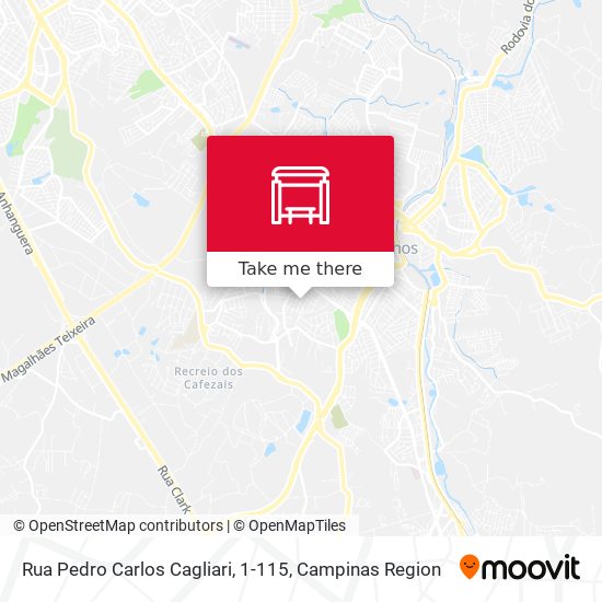 Rua Pedro Carlos Cagliari, 1-115 map