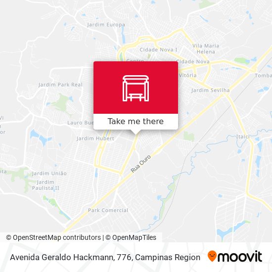 Avenida Geraldo Hackmann, 776 map