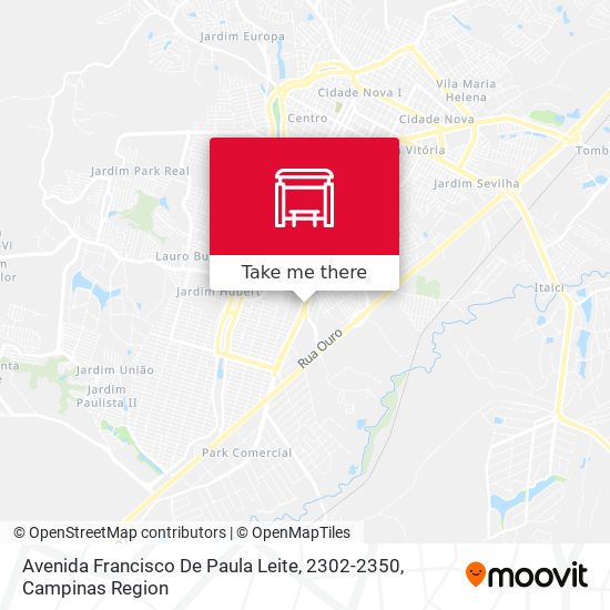 Avenida Francisco De Paula Leite, 2302-2350 map