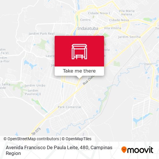 Avenida Francisco De Paula Leite, 480 map
