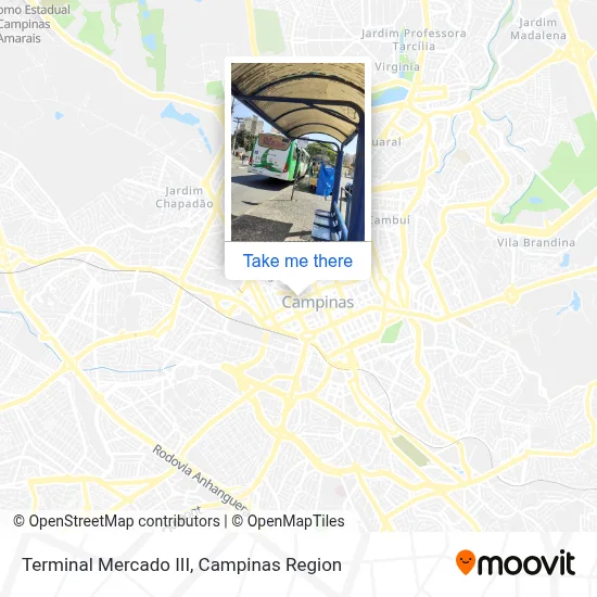 Terminal Mercado III map