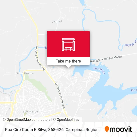 Rua Ciro Costa E Silva, 368-426 map