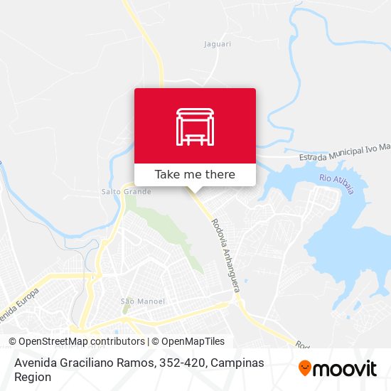 Mapa Avenida Graciliano Ramos, 352-420