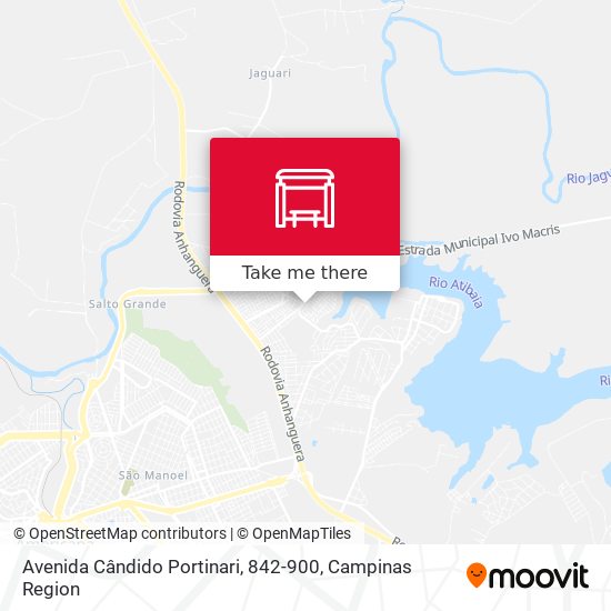 Avenida Cândido Portinari, 842-900 map