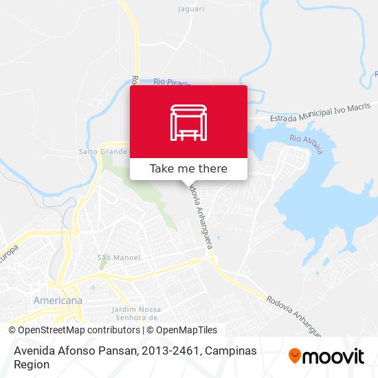 Avenida Afonso Pansan, 2013-2461 map