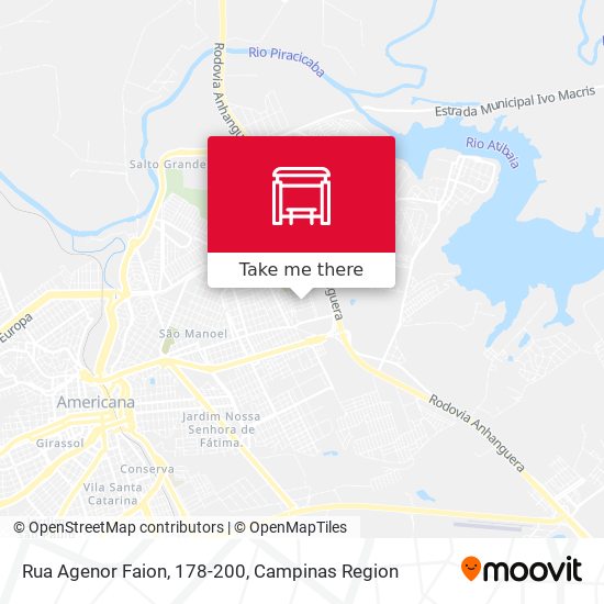 Rua Agenor Faion, 178-200 map