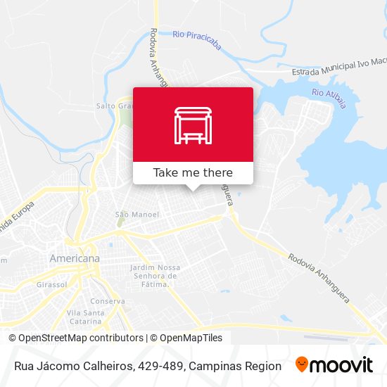Rua Jácomo Calheiros, 429-489 map